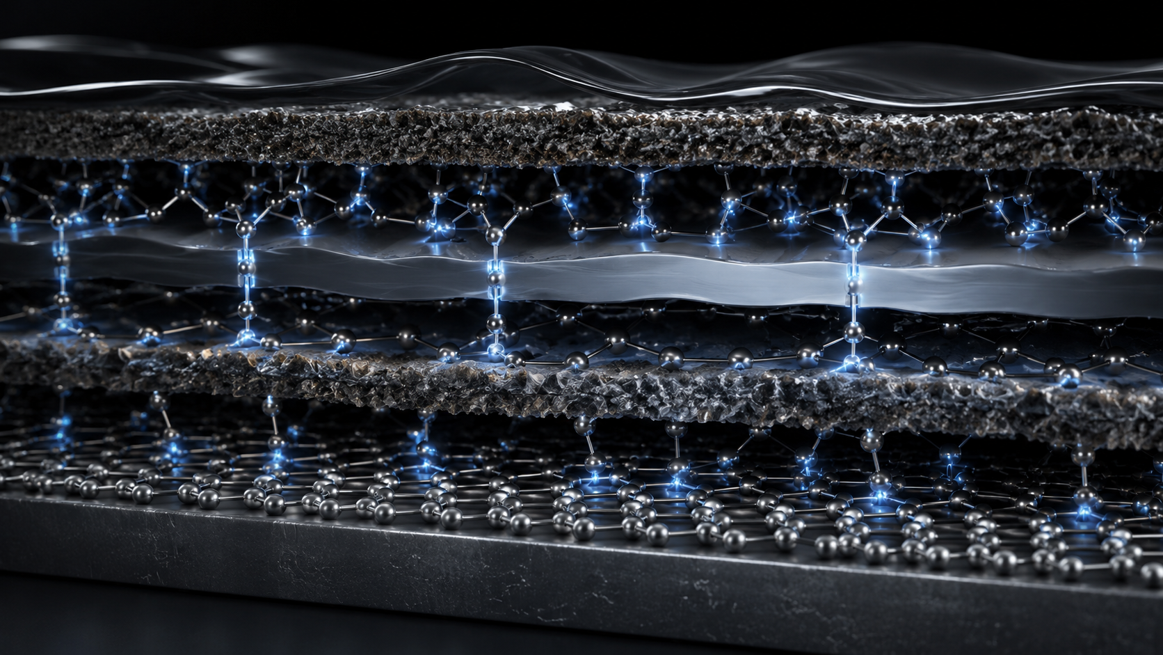 Close material cross-section illustrating the KineticBond surface story